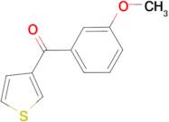 3-(3-methoxybenzoyl)thiophene