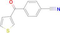 3-(4-cyanobenzoyl)thiophene