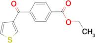 3-(4-carboethoxybenzoyl)thiophene