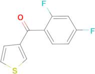 3-(2,4-Difluorobenzoyl)thiophene