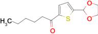 5-(1,3-Dioxolan-2-yl)-2-thienyl pentyl ketone