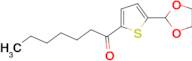 5-(1,3-Dioxolan-2-yl)-2-thienyl hexyl ketone