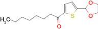 5-(1,3-Dioxolan-2-yl)-2-thienyl heptyl ketone