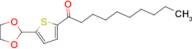 5-(1,3-Dioxolan-2-yl)-2-thienyl nonyl ketone