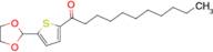 Decyl 5-(1,3-Dioxolan-2-yl)-2-thienyl ketone