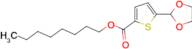 Octyl 5-(1,3-Dioxolan-2-yl)-2-thiophenecarboxylate