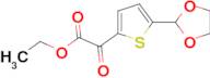 Ethyl 5-(1,3-Dioxolan-2-yl)-2-thenoylformate