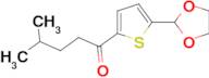 5-(1,3-Dioxolan-2-yl)-2-thienyl 3-methylbutyl ketone