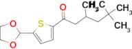 5-(1,3-Dioxolan-2-yl)-2-thienyl 2,4,4-trimethylpentyl ketone