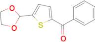 2-Benzoyl-5-(1,3-Dioxolan-2-yl)thiophene