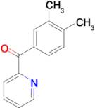 2-(3,4-Dimethylbenzoyl)pyridine