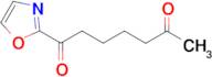 2-(6-Oxoheptanoyl)oxazole