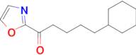 2-(5-Cyclohexylvaleryl)oxazole