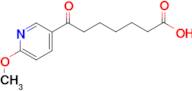 7-(6-Methoxypyridin-3-yl)-7-oxoheptanoic acid