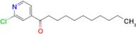 2-Chloro-4-undecanoylpyridine