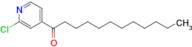 2-Chloro-4-dodecanoylpyridine