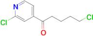 2-Chloro-4-(5-chlorovaleryl)pyridine