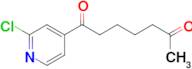 1-(2-Chloro-4-pyridyl)-1,6-heptanedione