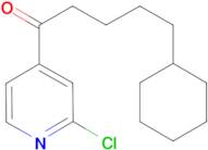 2-Chloro-4-pyridyl (4-cyclohexyl)butyl ketone