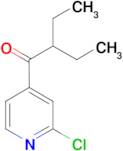 2-Chloro-4-pyridyl 1-ethylpropyl ketone