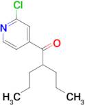 2-Chloro-4-pyridyl 1-propylbutyl ketone