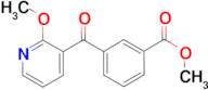 Methyl 3-(2-methoxynicotinoyl)benzoate