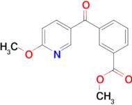 Methyl 3-(6-methoxynicotinoyl)benzoate