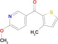 2-Methoxy-5-(3-methyl-2-thenoyl)pyridine