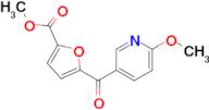 Methyl 5-(6-methoxynicotinoyl)-2- furanoate