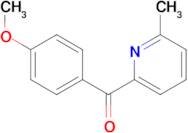 2-(4-Methoxybenzoyl)-6-methylpyridine