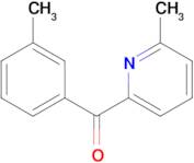 2-(3-Methylbenzoyl)-6-methylpyridine