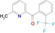 6-Methyl-2-(2-trifluoromethylbenzoyl)pyridine