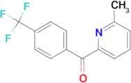 6-Methyl-2-(4-trifluoromethylbenzoyl)pyridine