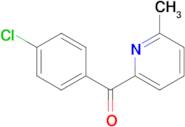 2-(4-Chlorobenzoyl)-6-methylpyridine