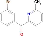 2-(3-Bromobenzoyl)-6-methylpyridine