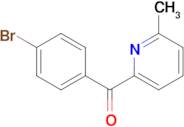 2-(4-Bromobenzoyl)-6-methylpyridine