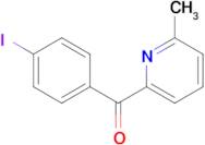 2-(4-Iodobenzoyl)-6-methylpyridine