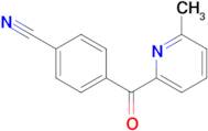 2-(4-Cyanobenzoyl)-6-methylpyridine