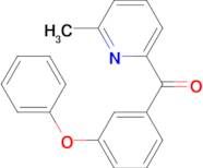 6-Methyl-2-(3-phenoxybenzoyl)pyridine