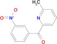 6-Methyl-2-(3-nitrobenzoyl)pyridine