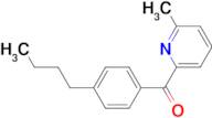 2-(4-Butylbenzoyl)-6-methylpyridine