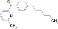 2-(4-Hexylbenzoyl)-6-methylpyridine