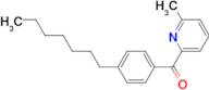 2-(4-Heptylbenzoyl)-6-methylpyridine