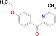 2-(4-Ethoxybenzoyl)-6-methylpyridine