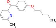 6-Methyl-2-(4-pentyloxybenzoyl)pyridine