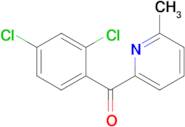 2-(2,4-Dichlorobenzoyl)-6-methylpyridine