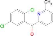 2-(2,5-Dichlorobenzoyl)-6-methylpyridine