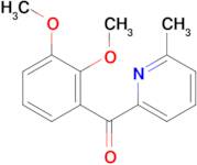 2-(2,3-Dimethoxybenzoyl)-6-methylpyridine