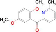 2-(2,5-Dimethoxybenzoyl)-6-methylpyridine