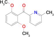 2-(2,6-Dimethoxybenzoyl)-6-methylpyridine